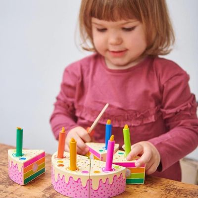 tender leaf birthday cake